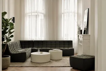 N701 moduulin kulmasohva pyöristetyllä kulmalla, kangas Moss Eco, 330x260 cm - Ethnicraft