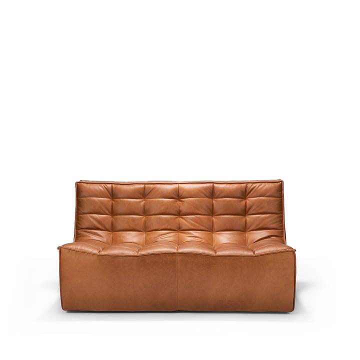 N701 sohva 2-istuttava - Nahka old saddle brown - Ethnicraft