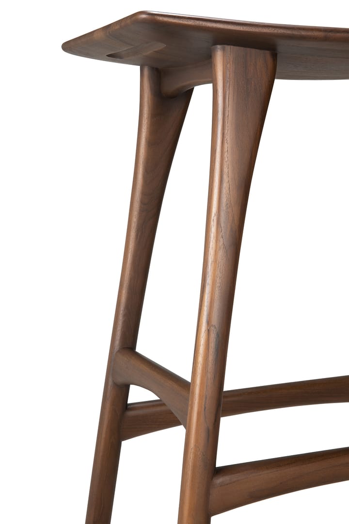 Osso baarituoli 80x57 cm, Lakattu tiikki Ethnicraft