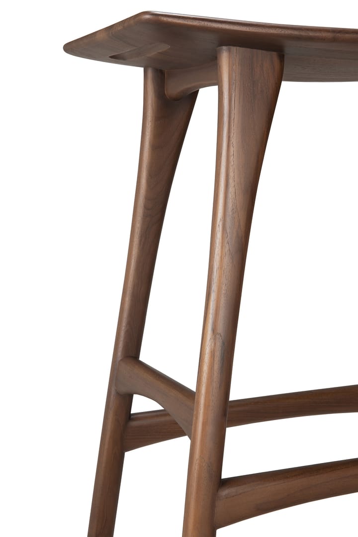 Osso Counter korkea jakkara 67 cm, Lakattu tiikki Ethnicraft