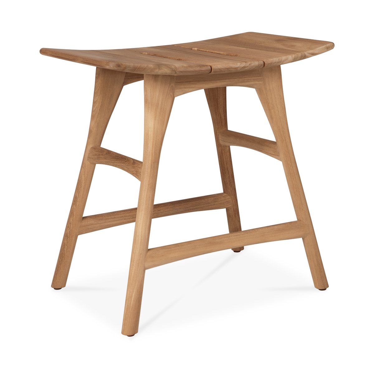 Ethnicraft Osso outdoor jakkara Teak 50 cm | Skandinaavinen Sisustus | Puutarhatuolit | Ruskea