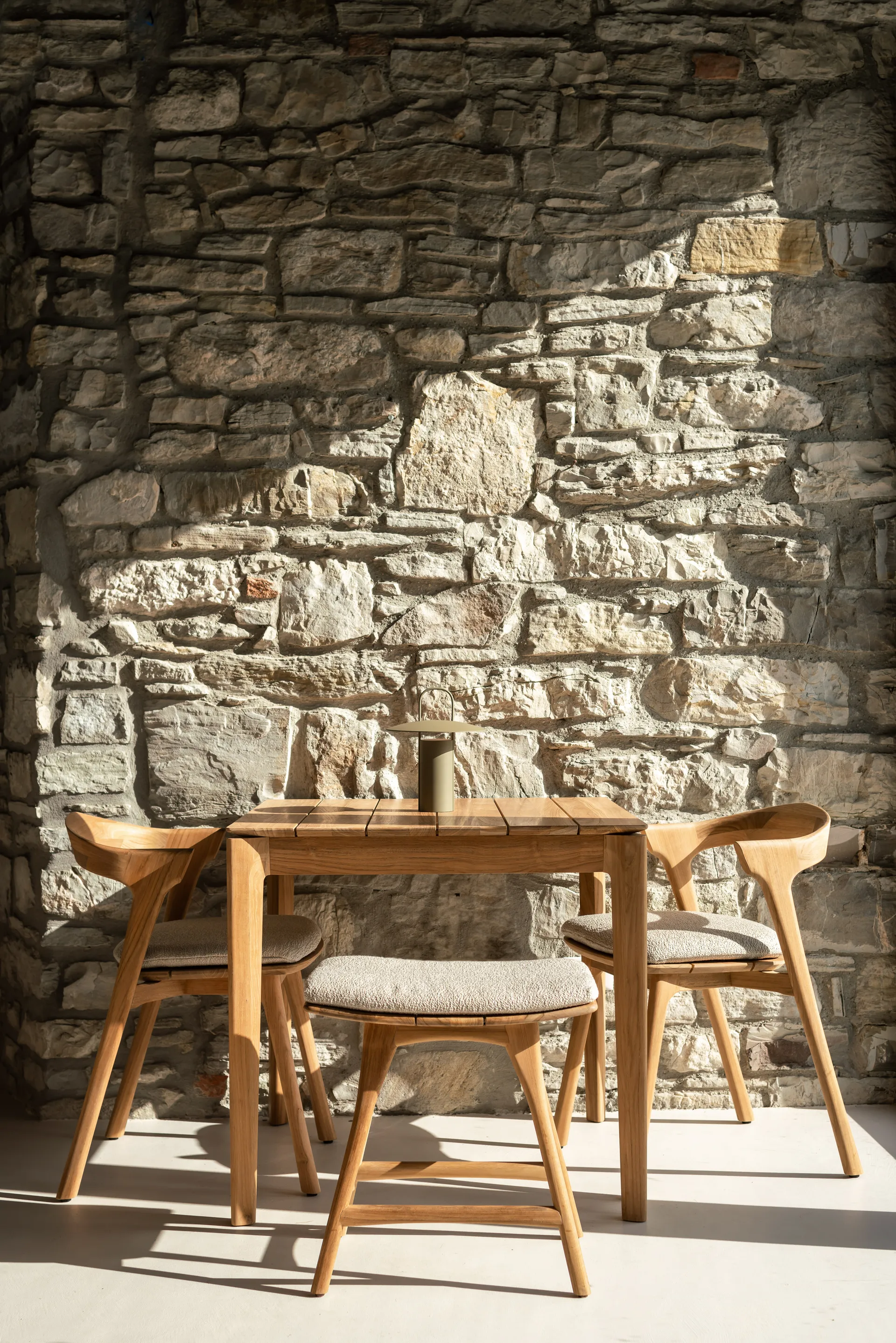 Osso outdoor jakkara, Teak 50 cm Ethnicraft