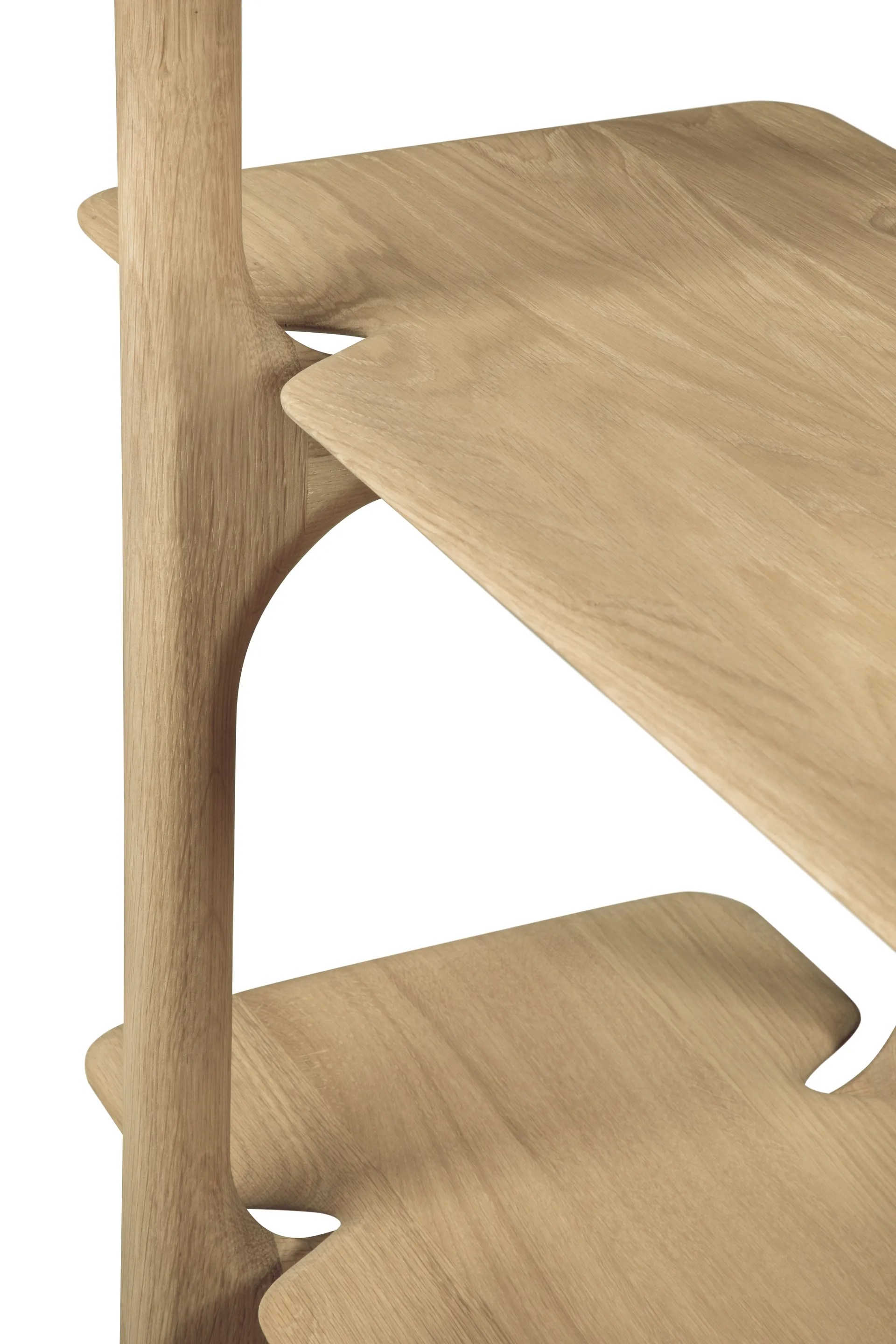 PI hylly, Tammi, 5 hyllyä, 110×187 cm Ethnicraft