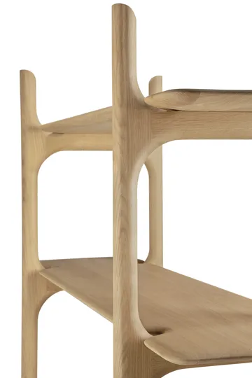 PI hylly - Tammi, 5 hyllyä, 110×187 cm - Ethnicraft