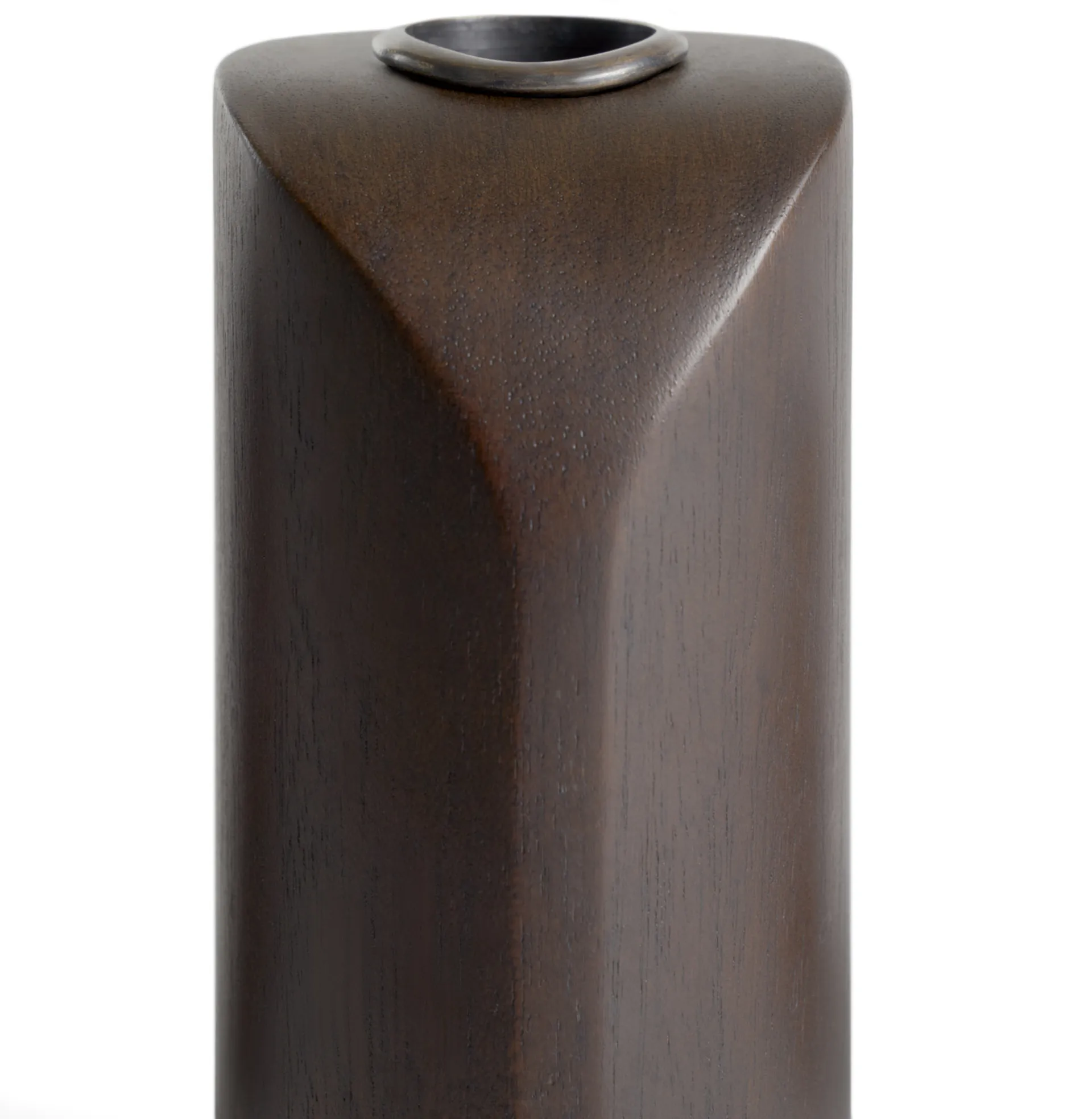 PI kynttilänjalka 3 osaa, Tummanruskeaksi petsattu mahonki Ethnicraft