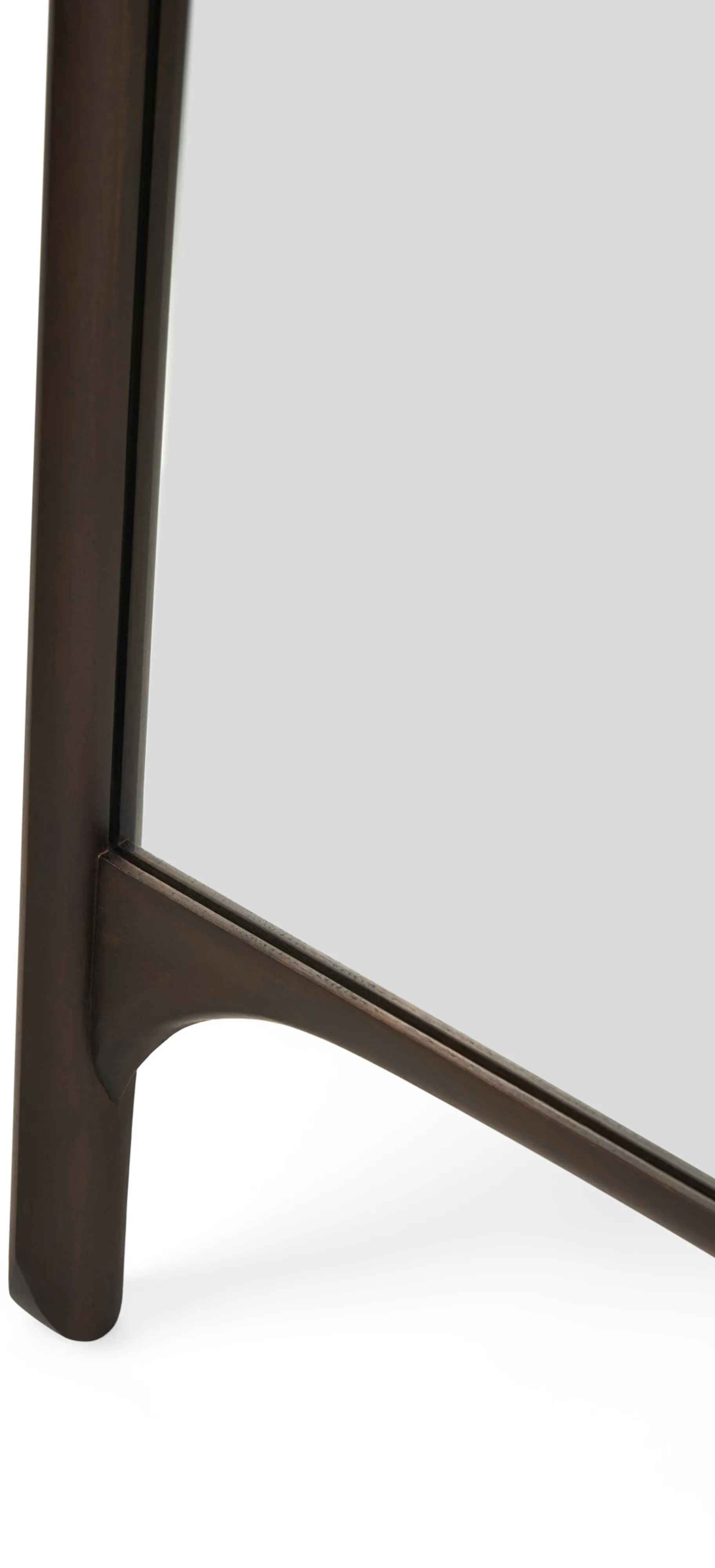 PI lattiapeili 80 x 200 cm, Tummanruskeaksi petsattu mahonki Ethnicraft