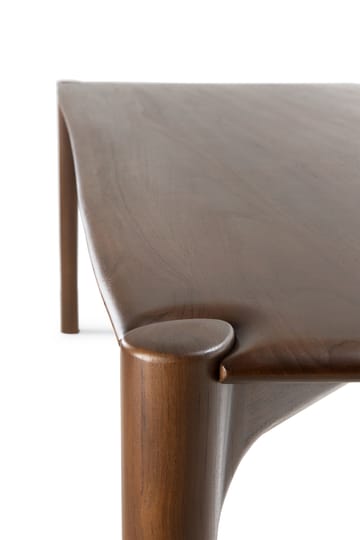 PI Ruokapöytä 180x90 cm - Lakattu tiikki - Ethnicraft
