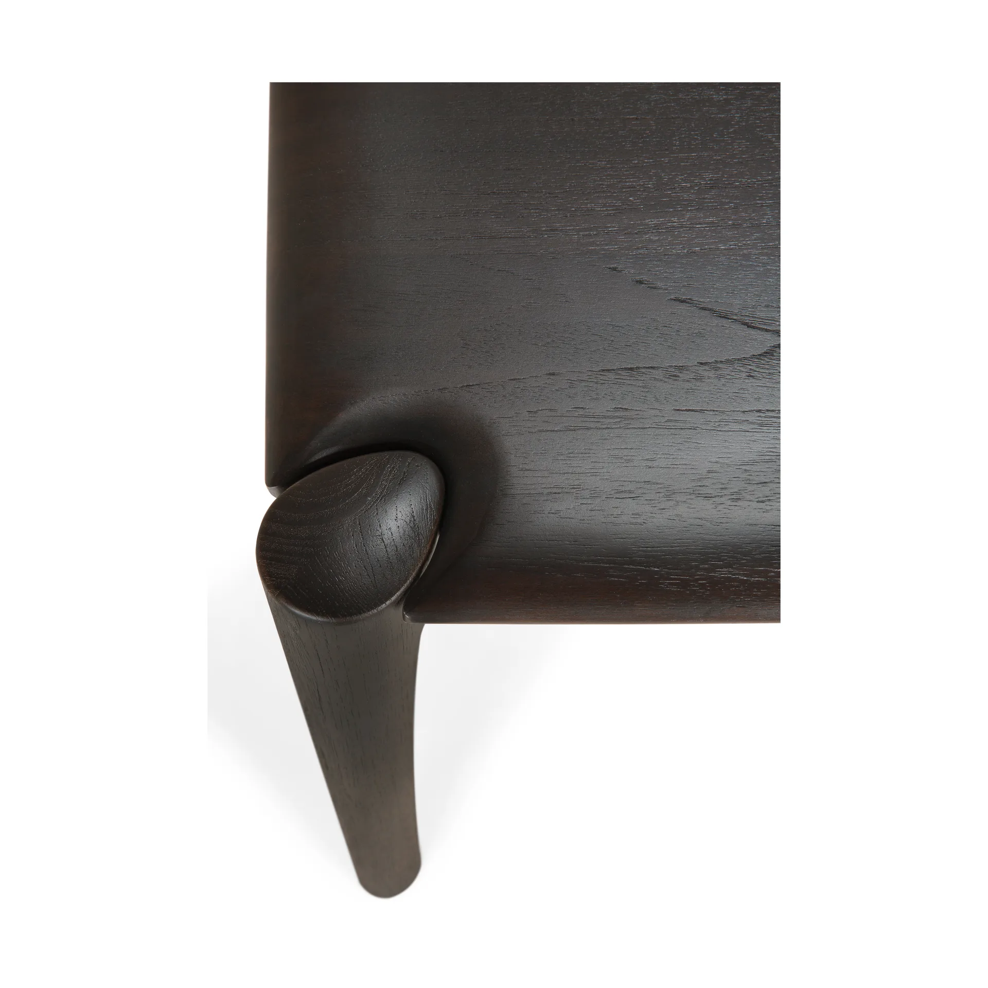 PI Ruokapöytä, Tummanruskea teak, 180×90 cm Ethnicraft