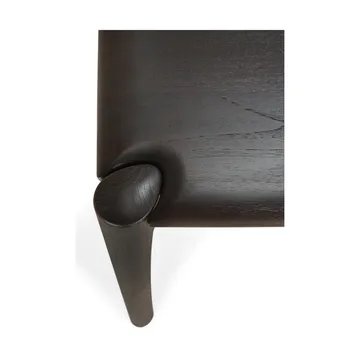 PI Ruokapöytä - Tummanruskea teak, 180×90 cm - Ethnicraft