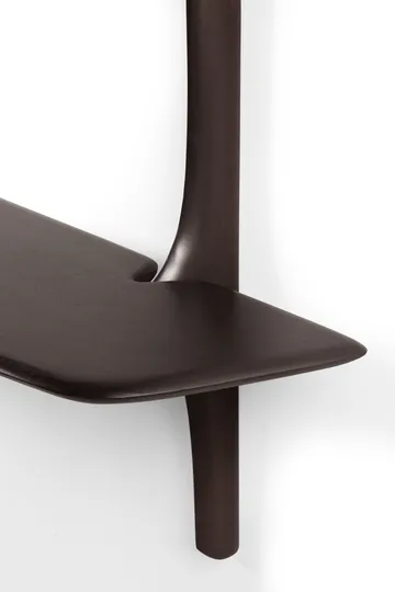 PI seinään asennettava kirjoituspöytä - Tummanruskea mahonki, 140×48 cm - Ethnicraft