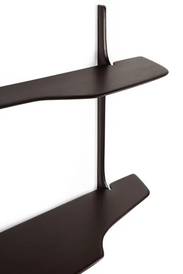 PI seinään asennettava kirjoituspöytä - Tummanruskea mahonki, 140×48 cm - Ethnicraft