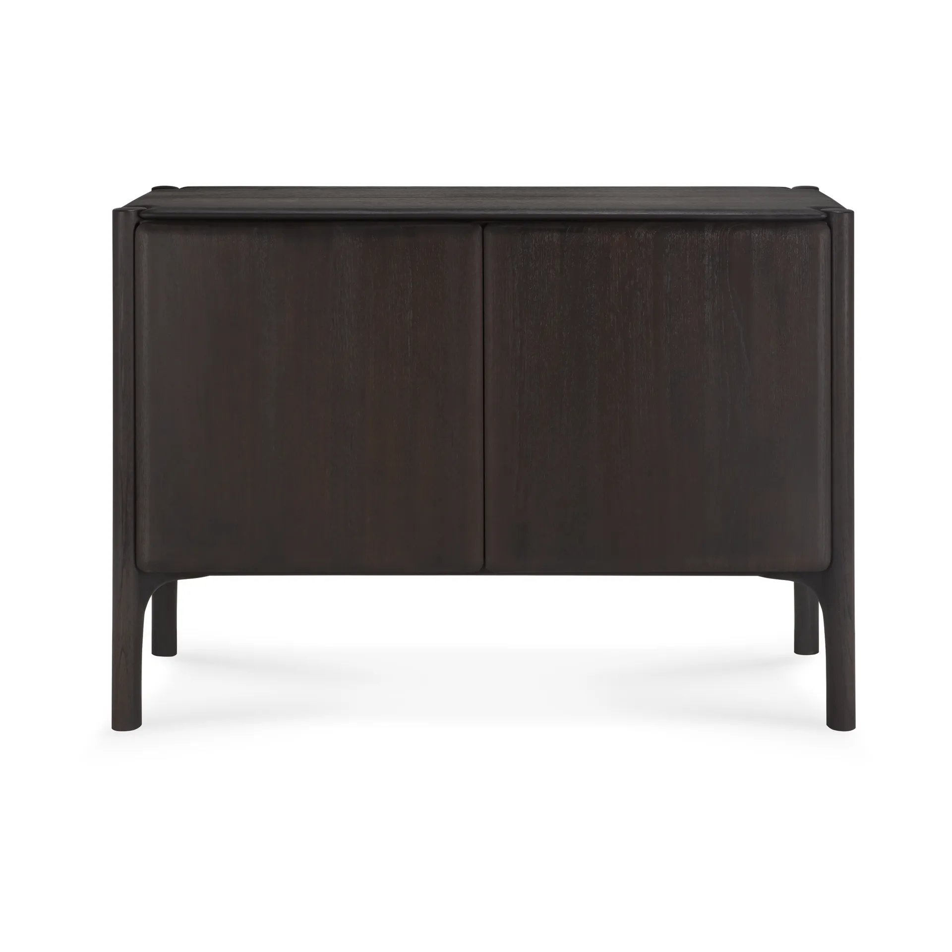 PI Sideboard, Teak dark brown, 2 ovea Ethnicraft