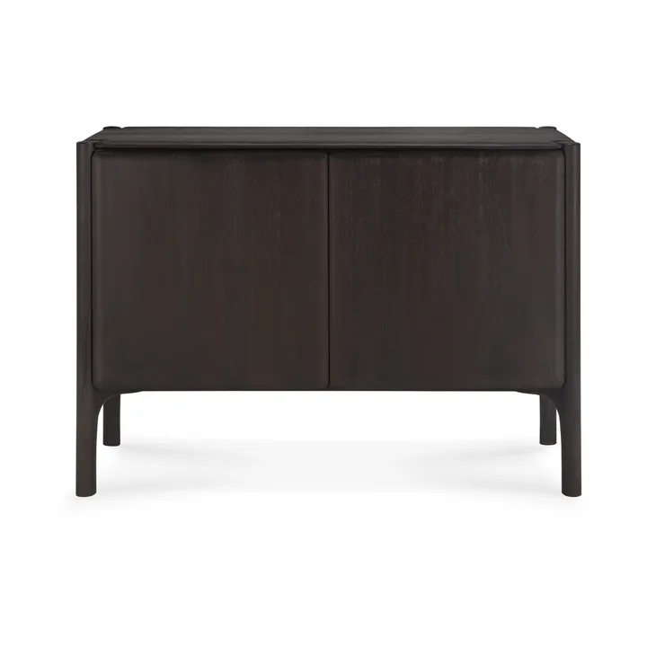 PI Sideboard - Teak dark brown, 2 ovea - Ethnicraft