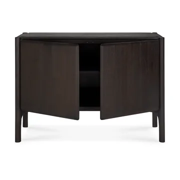 PI Sideboard - Teak dark brown, 2 ovea - Ethnicraft