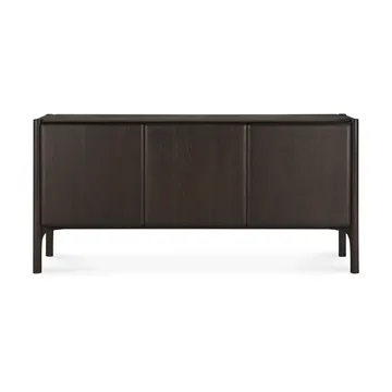 PI Sideboard - Teak dark brown, 3 ovea - Ethnicraft