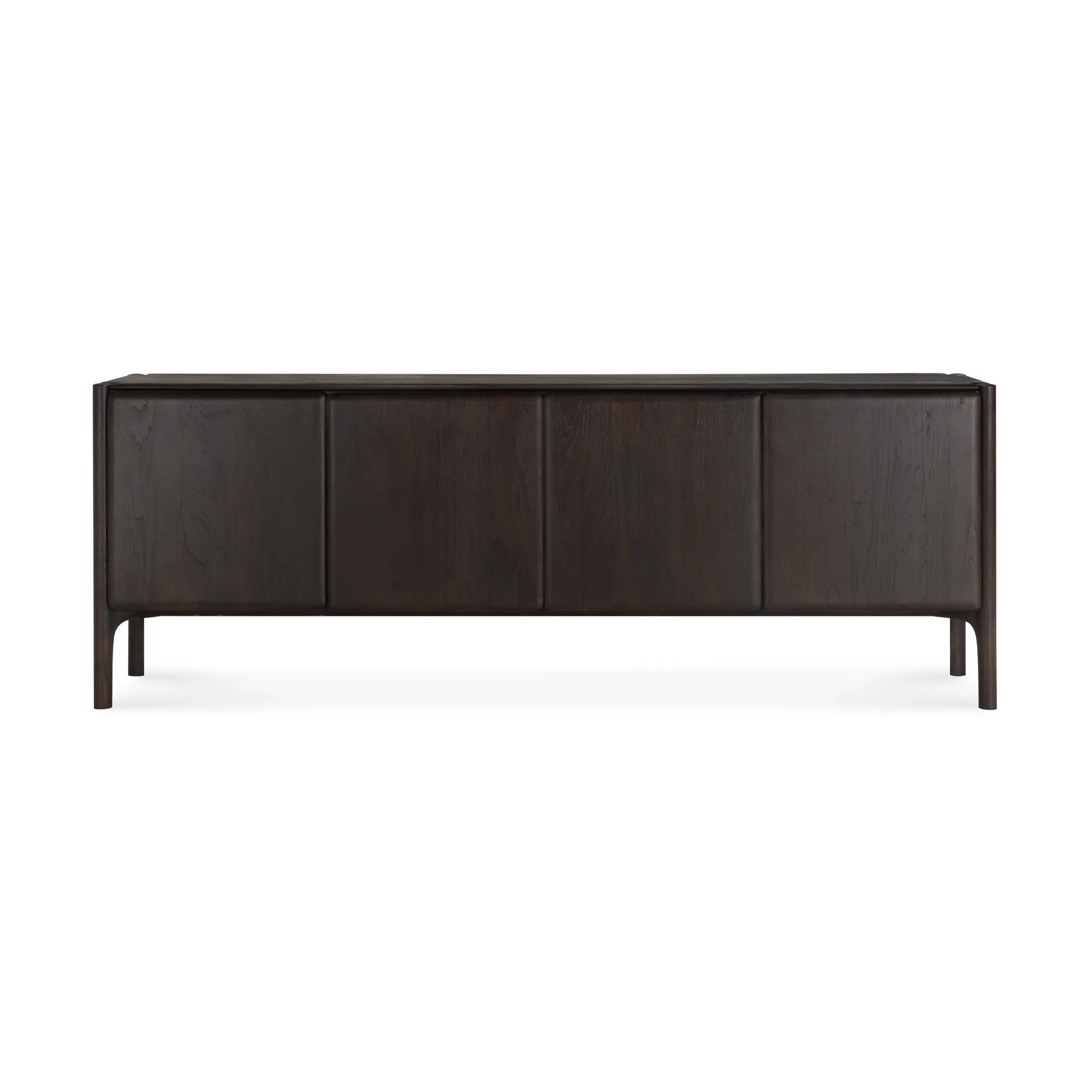 PI Sideboard, Teak dark brown, 4 ovea Ethnicraft