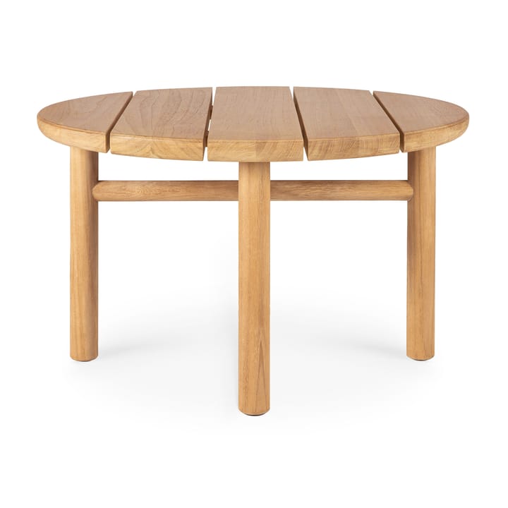 Quatro outdoor -sohvapöytä tiikki, Ø 59 cm Ethnicraft