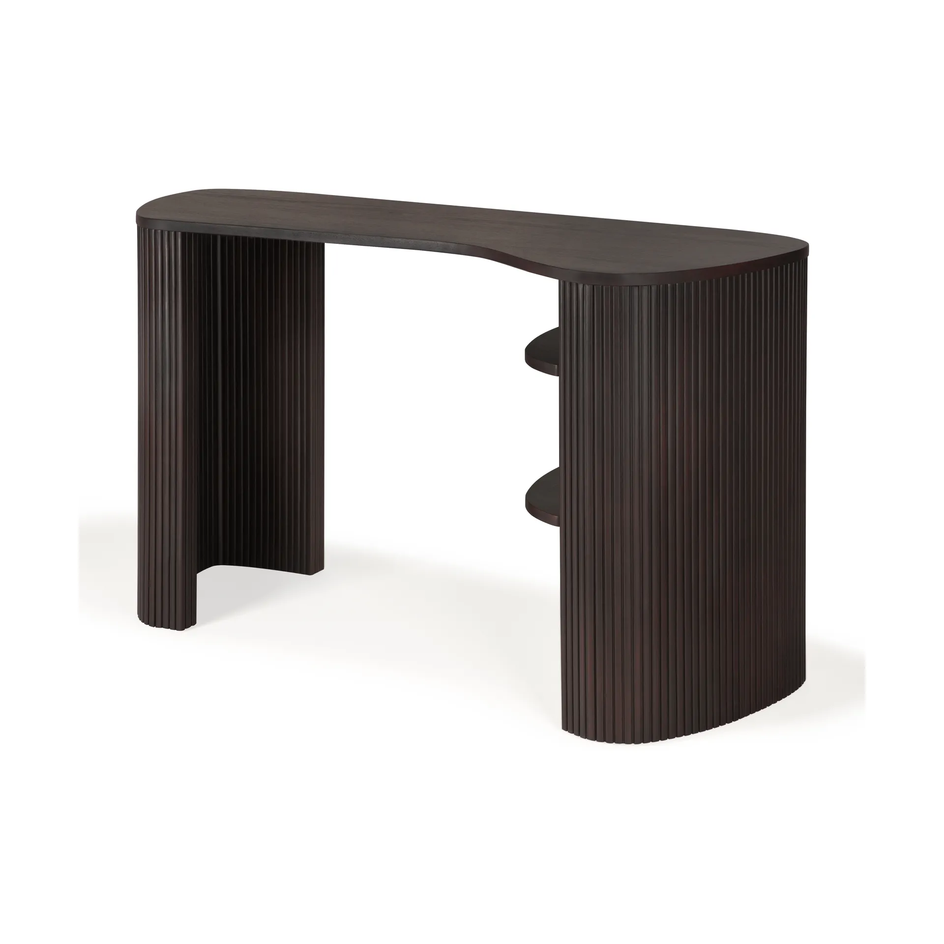 Roller Max kirjoituspöytä, Tummanruskea mahonki Ethnicraft