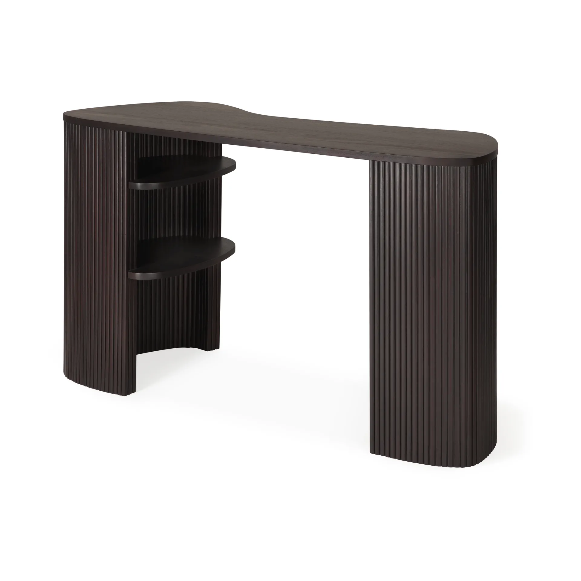 Roller Max kirjoituspöytä, Tummanruskea mahonki Ethnicraft