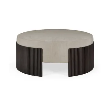 Roller Max rahityyny - Tummanruskea mahonki, Ø85×35 cm - Ethnicraft