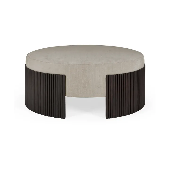 Roller Max rahityyny - Tummanruskea mahonki, Ø85×35 cm - Ethnicraft