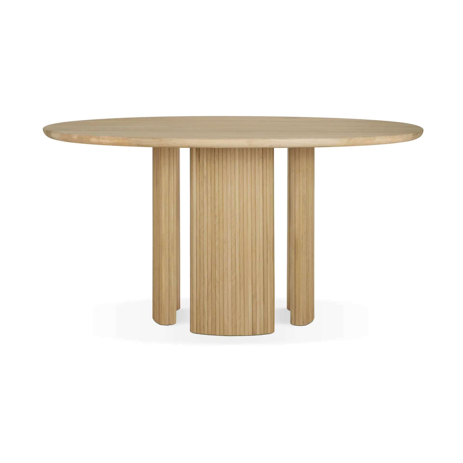 Roller Max -ruokapöytä, Tammi, Ø150 cm Ethnicraft