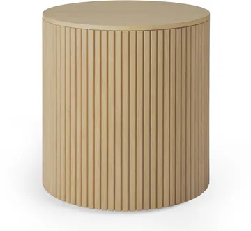 Roller Max -sivupöytä - Tammi, pyöreä - Ethnicraft