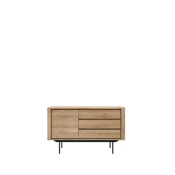 Shadow sideboard - Tammi-Wax oil 1 ovi 3 laatikkoa - Ethnicraft