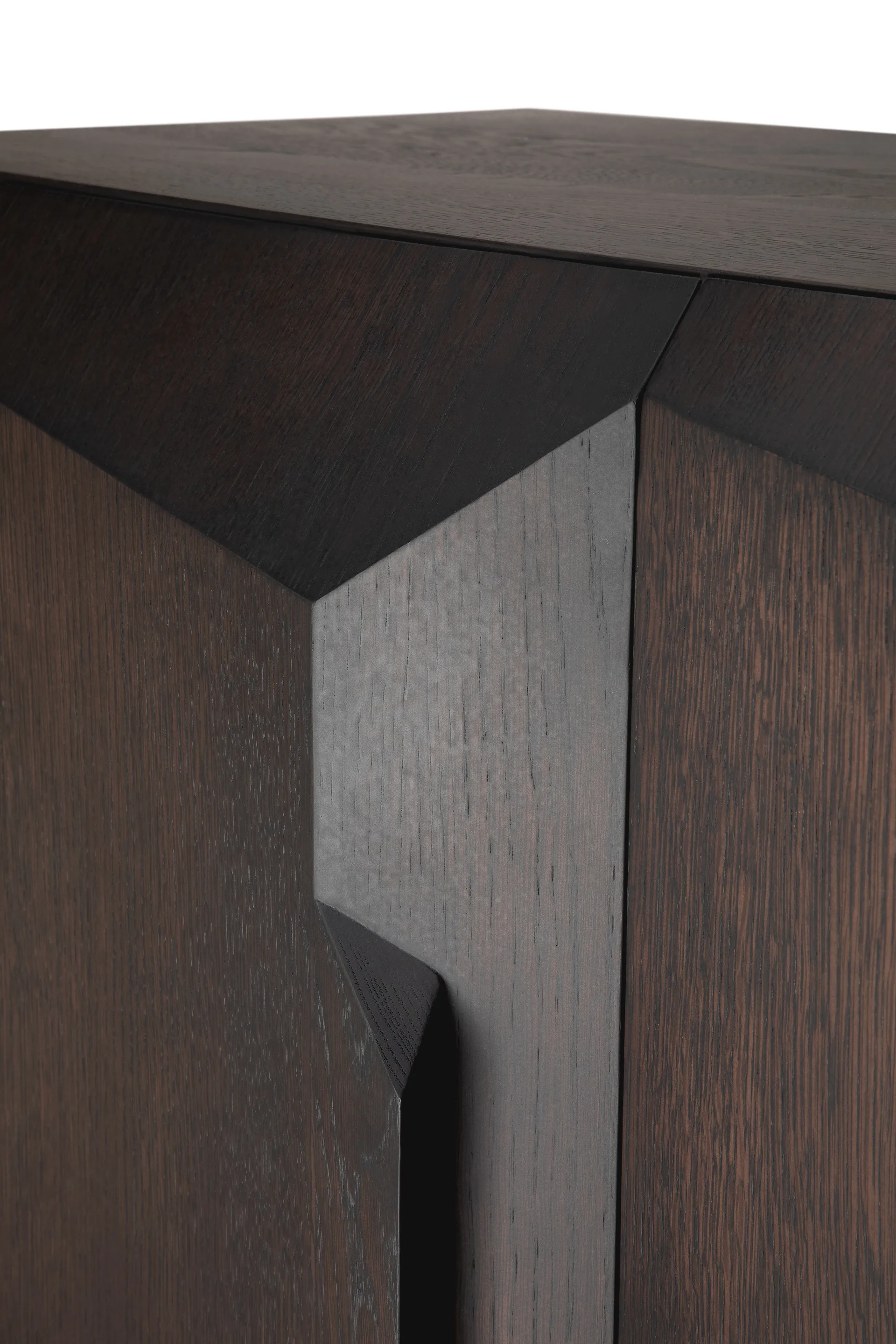 Stairs kaappi, Ruskealakattu tammi, 2 ovea, 100×150 cm Ethnicraft