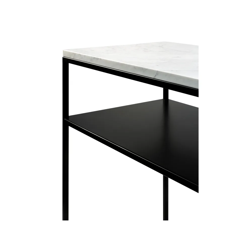 Stone konsolipöytä, White carrara marmori 120 cm Ethnicraft