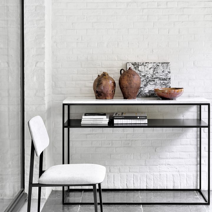 Stone konsolipöytä, White carrara marmori 120 cm Ethnicraft