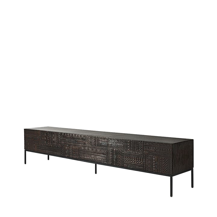 Tabwa mediataso, Musta tiikki 51 x 240 cm Ethnicraft