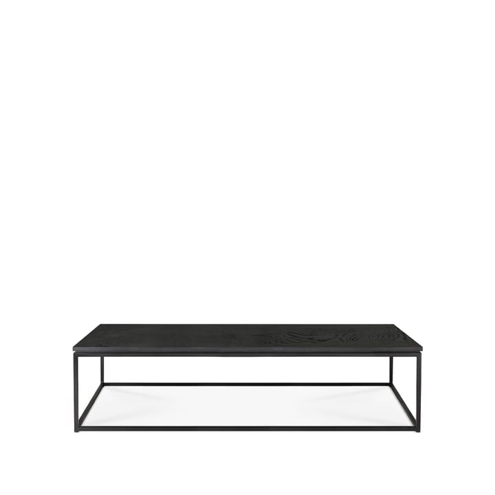 Thin sohvapöytä 120 x 70 cm - Musta tammi-Metalli 120 x 70 cm - Ethnicraft