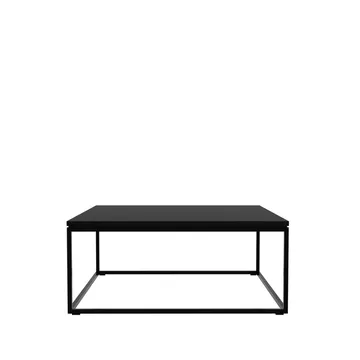 Thin sohvapöytä 70 x 70 cm - Musta tammi-Metalli - Ethnicraft