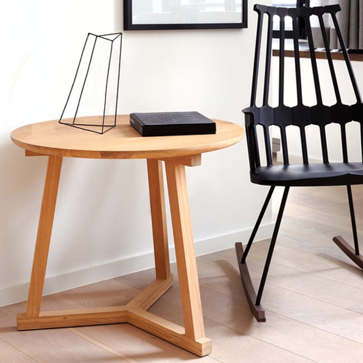 Tripod sivupöytä, Black oak small 56 x 46 cm Ethnicraft