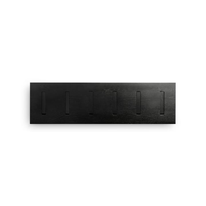 Utilitile wall hanger vaateripustin, Lakattu tammi-black-large Ethnicraft