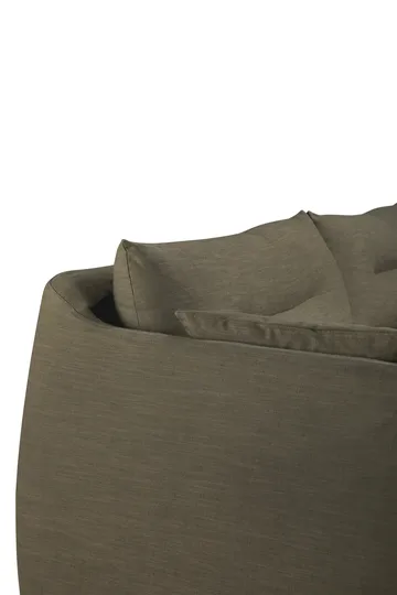 Weave sohva irrotettava päällinen - Green, 3-istuin - Ethnicraft