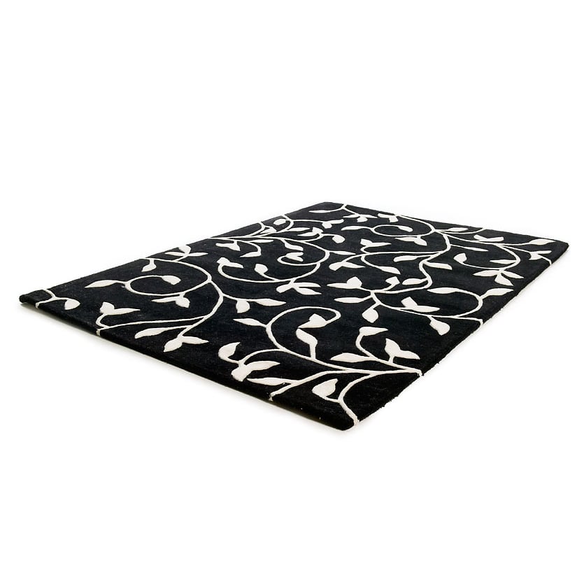 ETOL Design Grow matto musta valkoinen 140×200 cm