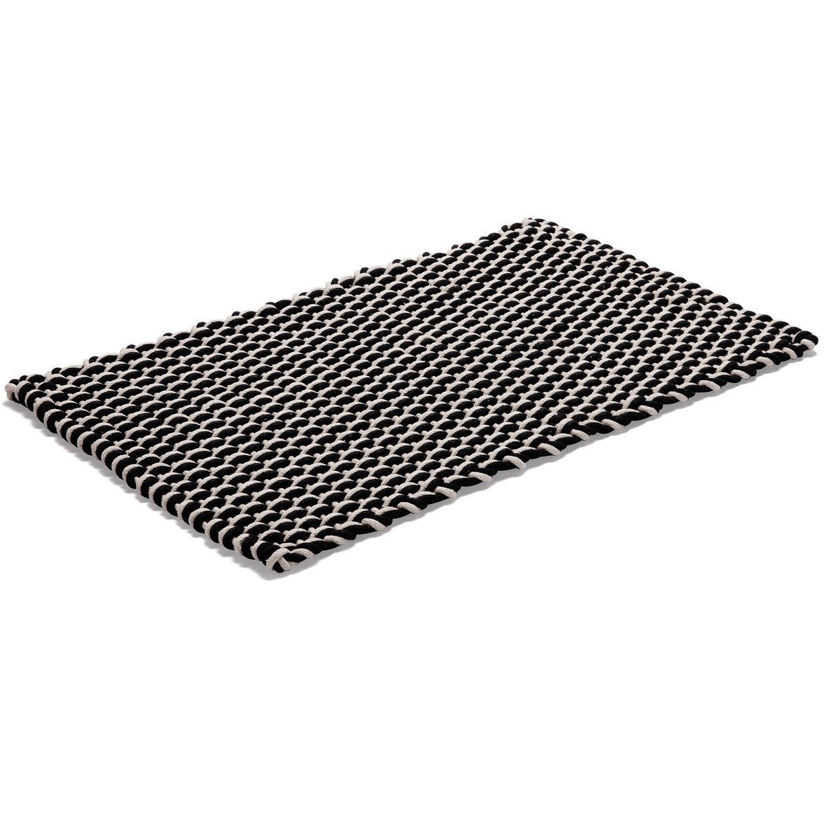 Etol Design Rope matto musta 50 x 80 cm | Skandinaavinen Sisustus | Kylpyhuoneenmatot | Musta