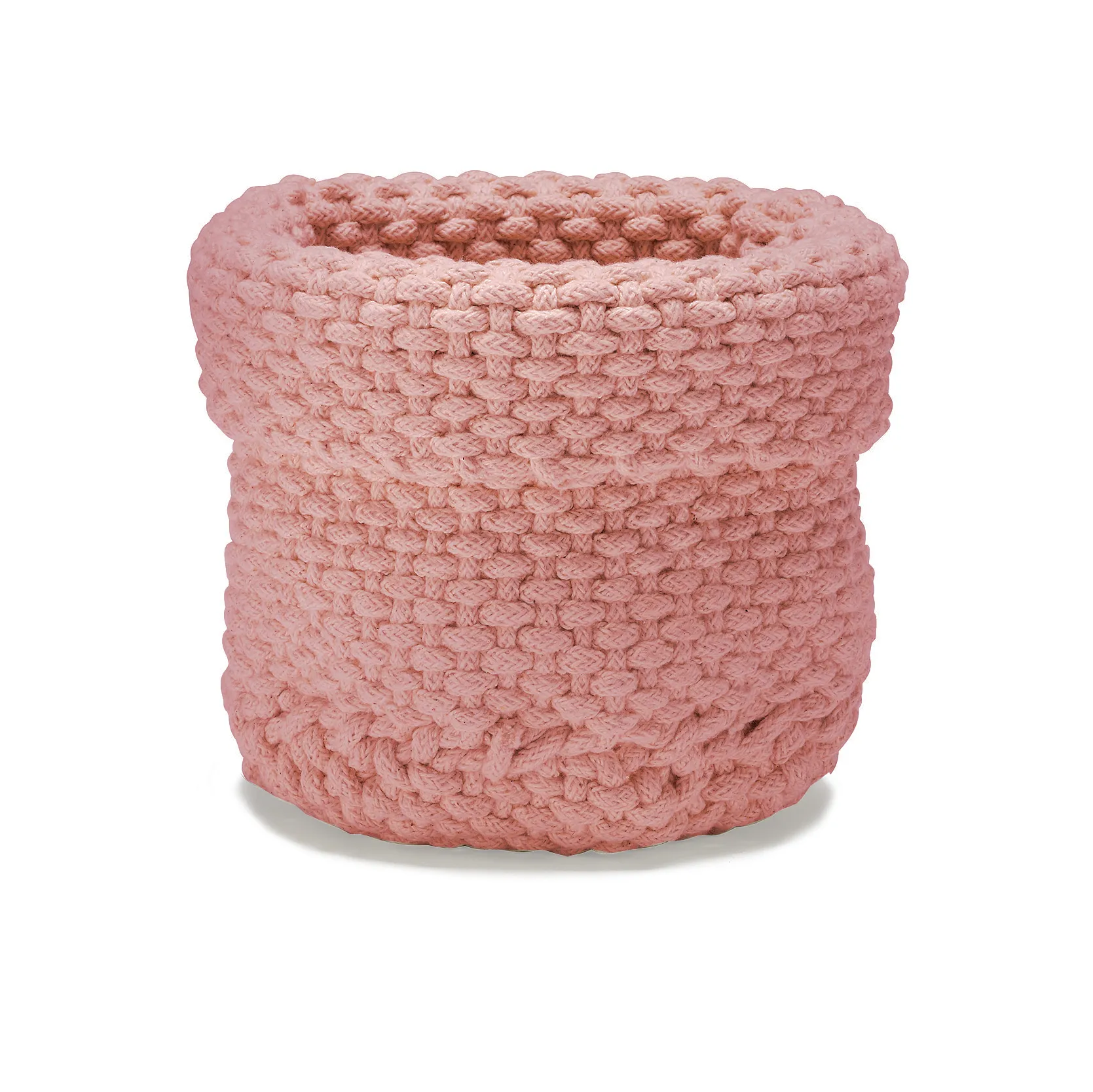 Rope säilytyskori, Dusty pink Etol Design