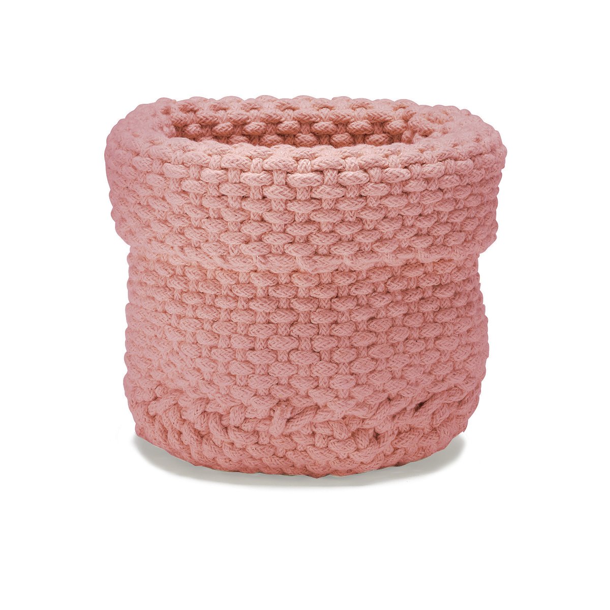 Etol Design Rope säilytyskori Dusty pink | Skandinaavinen Sisustus | Säilytyskorit | Vaaleanpunainen