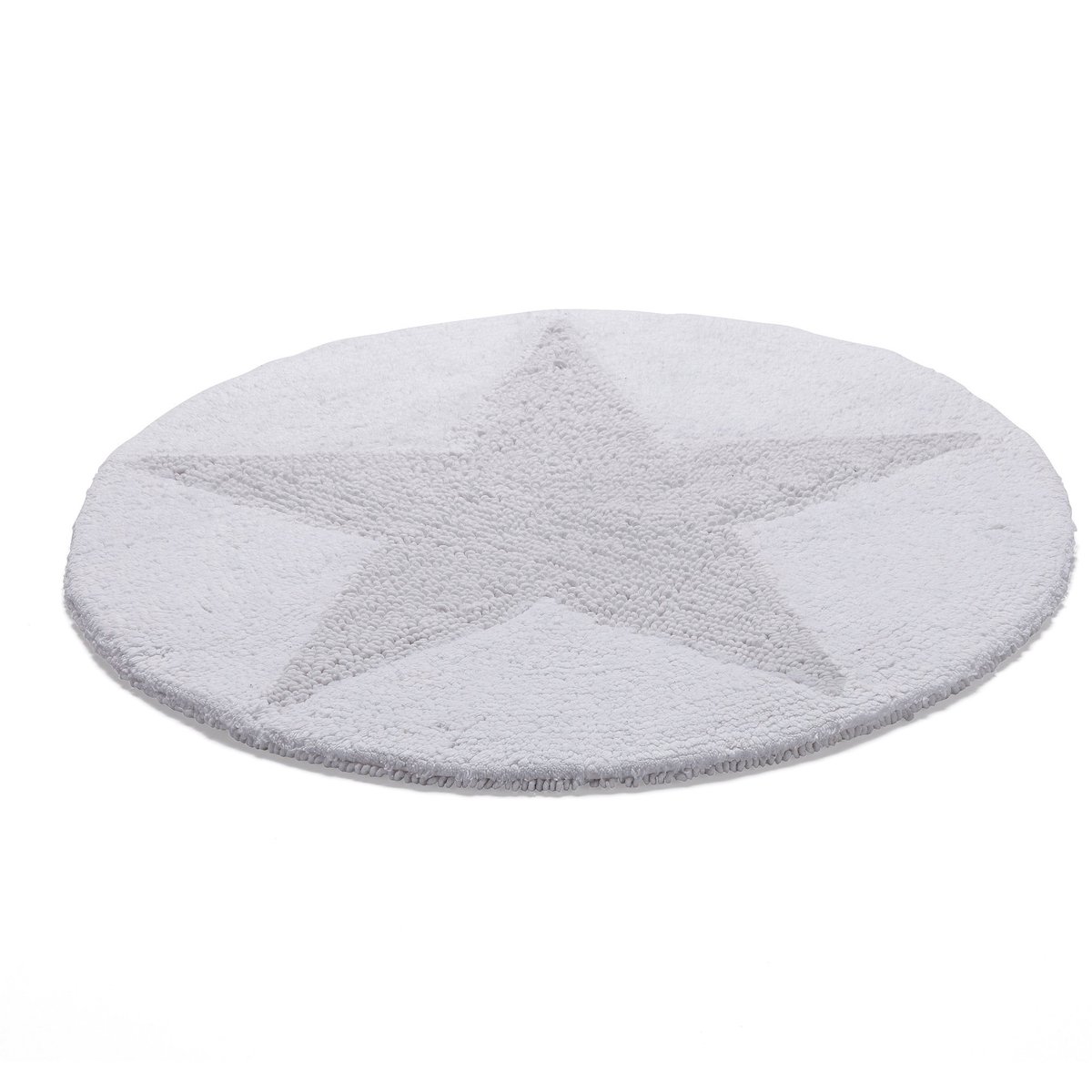 ETOL Design Star matto pyöreä valkoinen