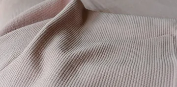 Stripe päiväpeite kivipestyä puuvillaa 180 x 260 - Dusty rose - Etol Design