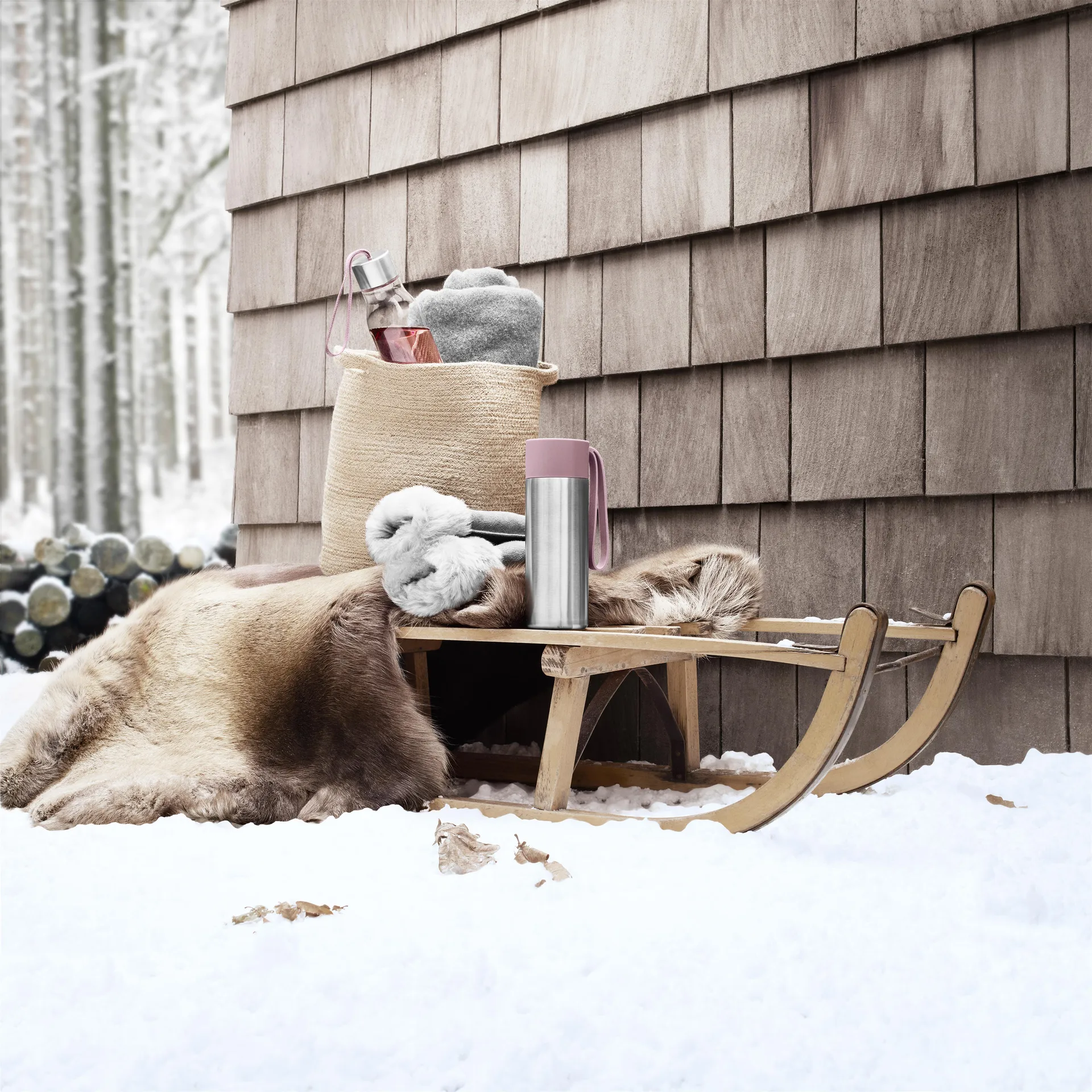 Eva Solo -juomapullo 0,5 l, rose (vaaleanpunainen) Eva Solo