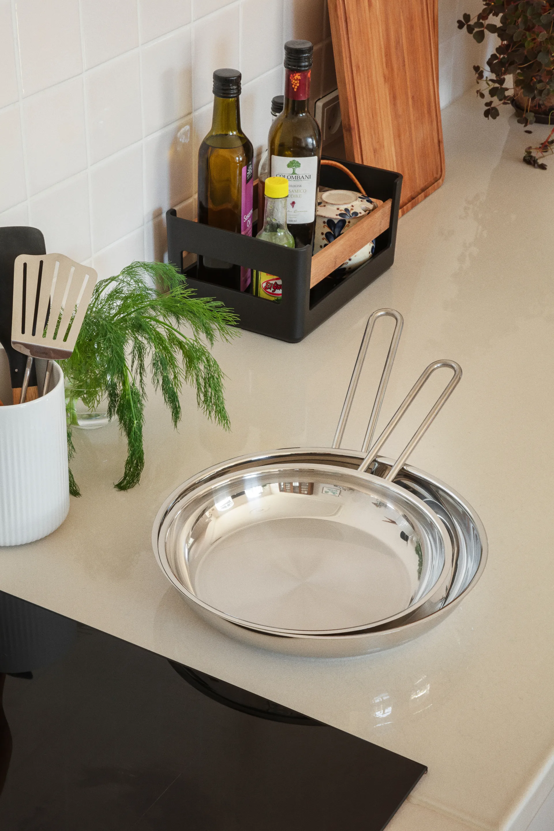 Eva Solo Steel Base paistinpannu, Ruostumaton teräs, Ø24 cm Eva Solo