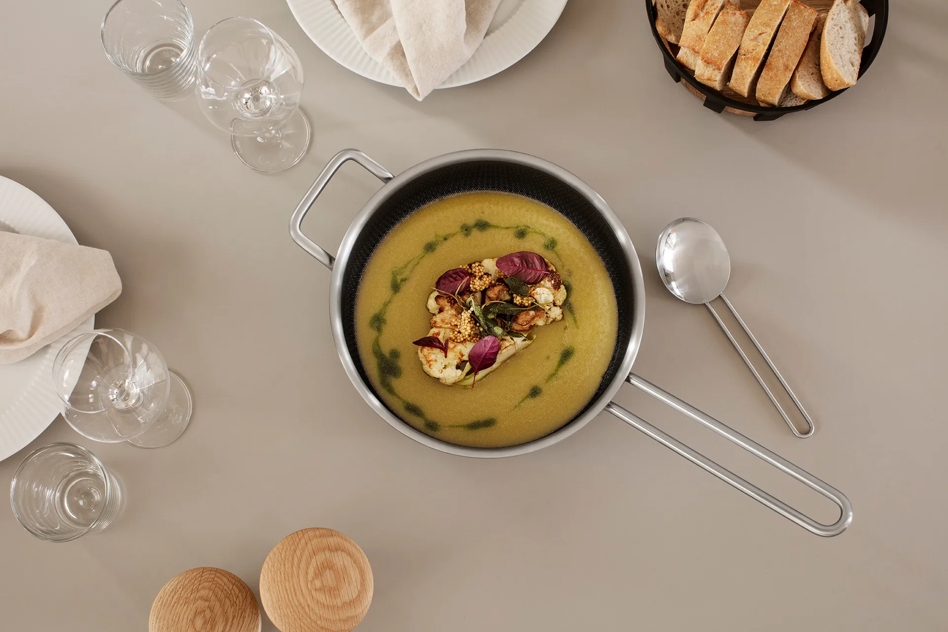 Eva Trio Multi sautepannu Mosaic Slip-Let, 24 cm Eva Solo