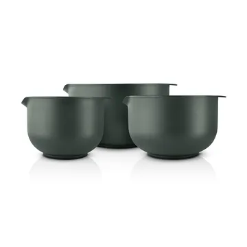 Eva Trio sekoituskulho - Emerald green, 3 osaa - Eva Solo