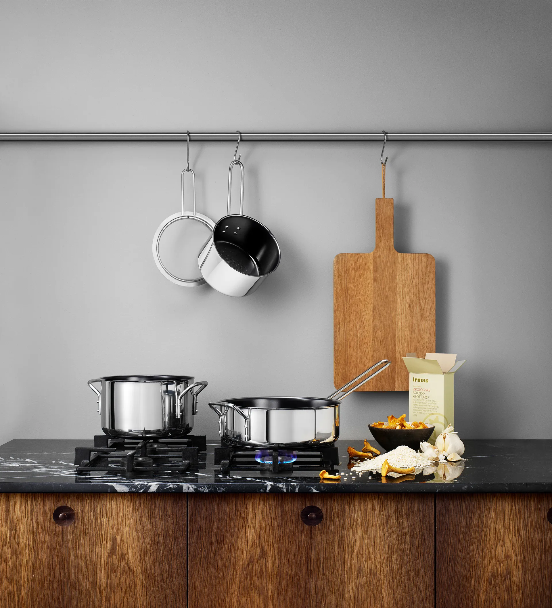 Eva Trio Stainless Steel Slip-Let keraaminen paistokasari, 24 cm Eva Solo