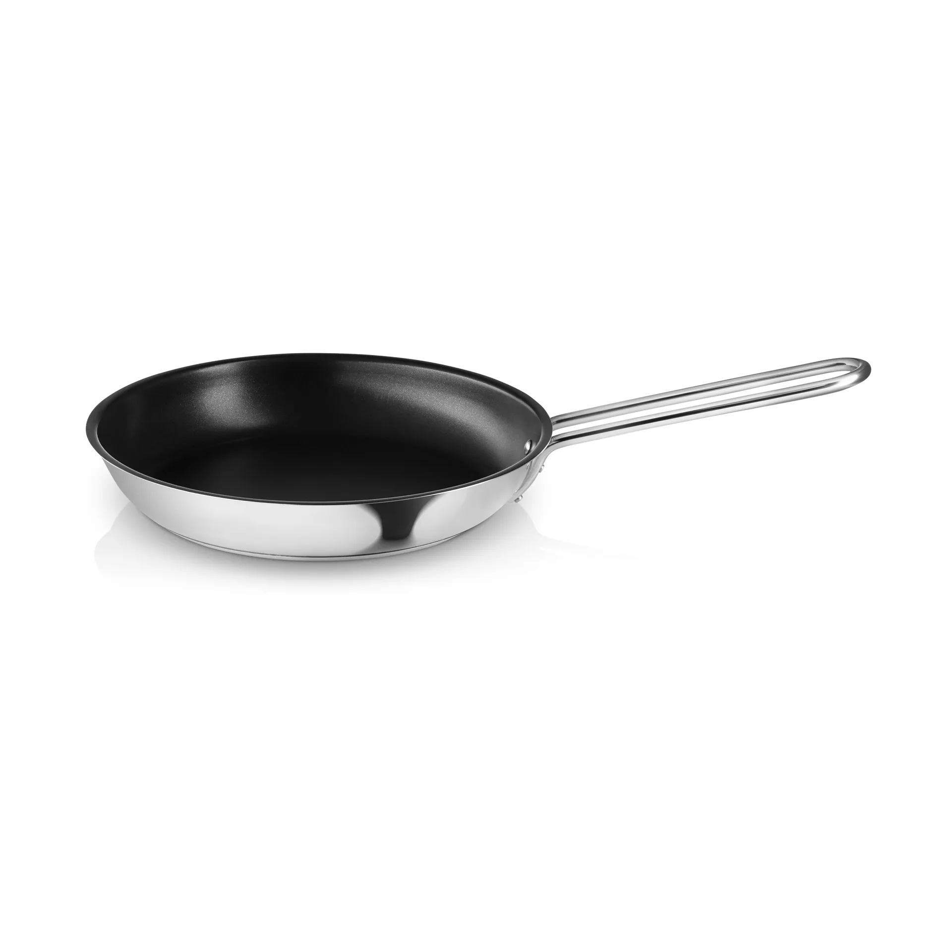 Eva Trio Stainless Steel Slip-Let paistinpannu, 24 cm Eva Solo
