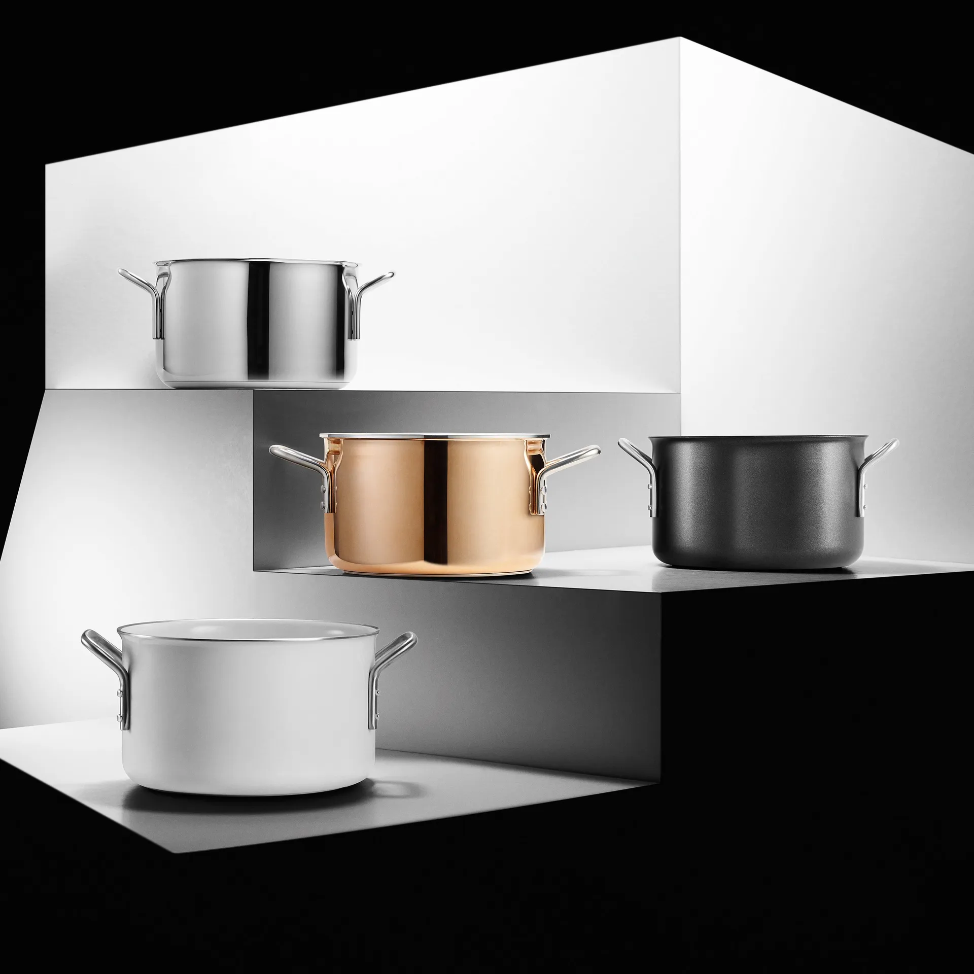 Eva Trio White Line kattila, 3.8 L Eva Solo